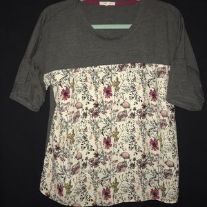 Floral t-shirt